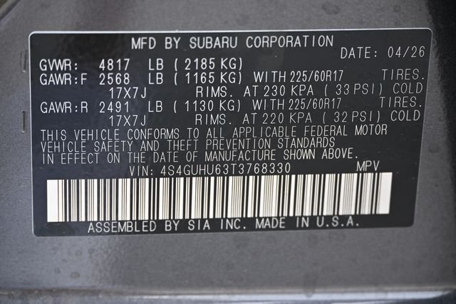 New 2026 Gray Subaru Wilderness image 20