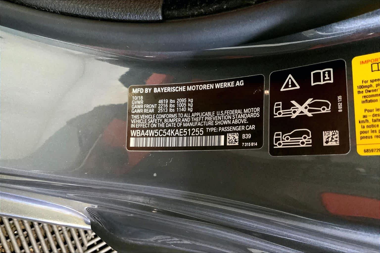 Used 2019 Mineral Grey Metallic BMW 430i xDrive image 34