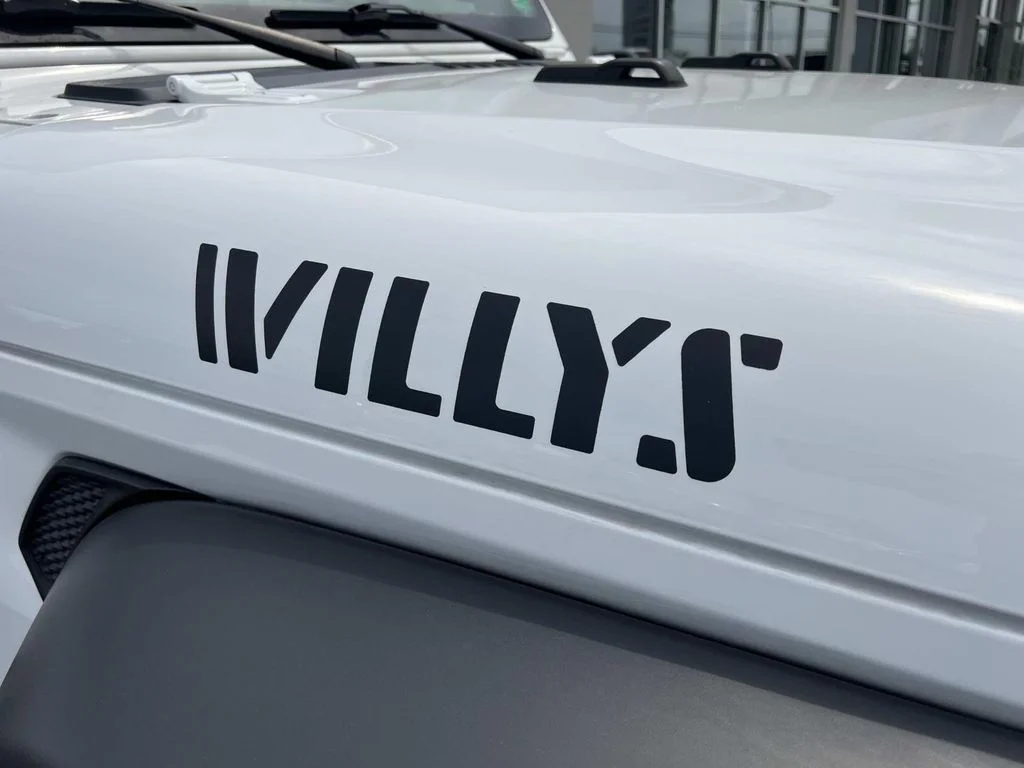 Used 2021 White Jeep Unlimited Willys image 10