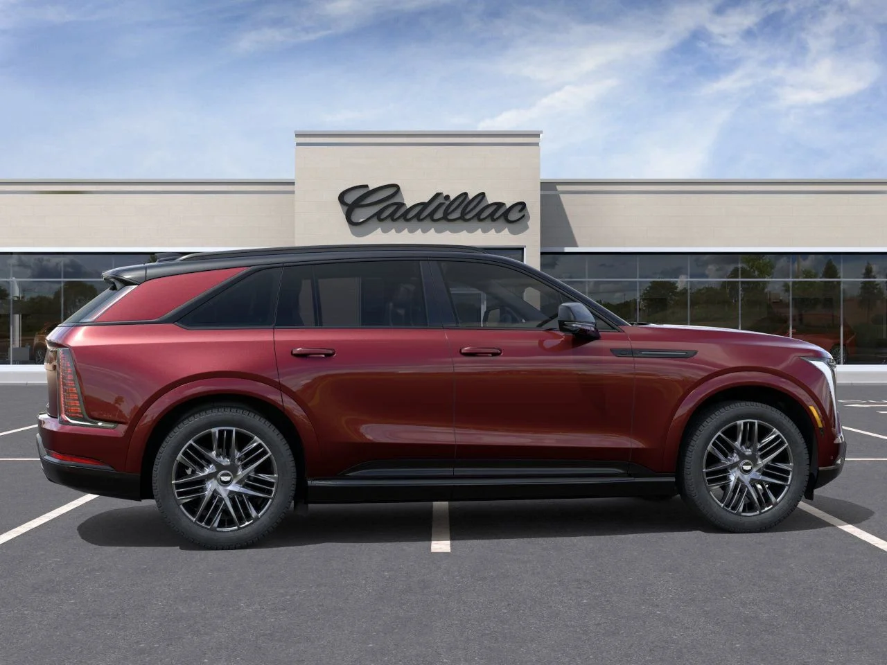New 2026 Black Cherry Tintcoat Cadillac Premium Sport image 5