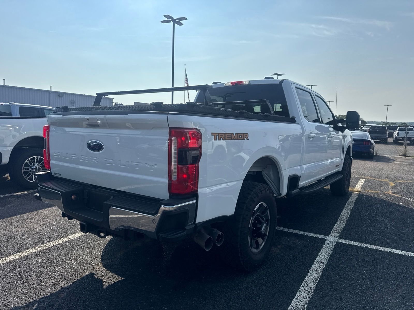 Used 2024 White Ford Lariat image 5