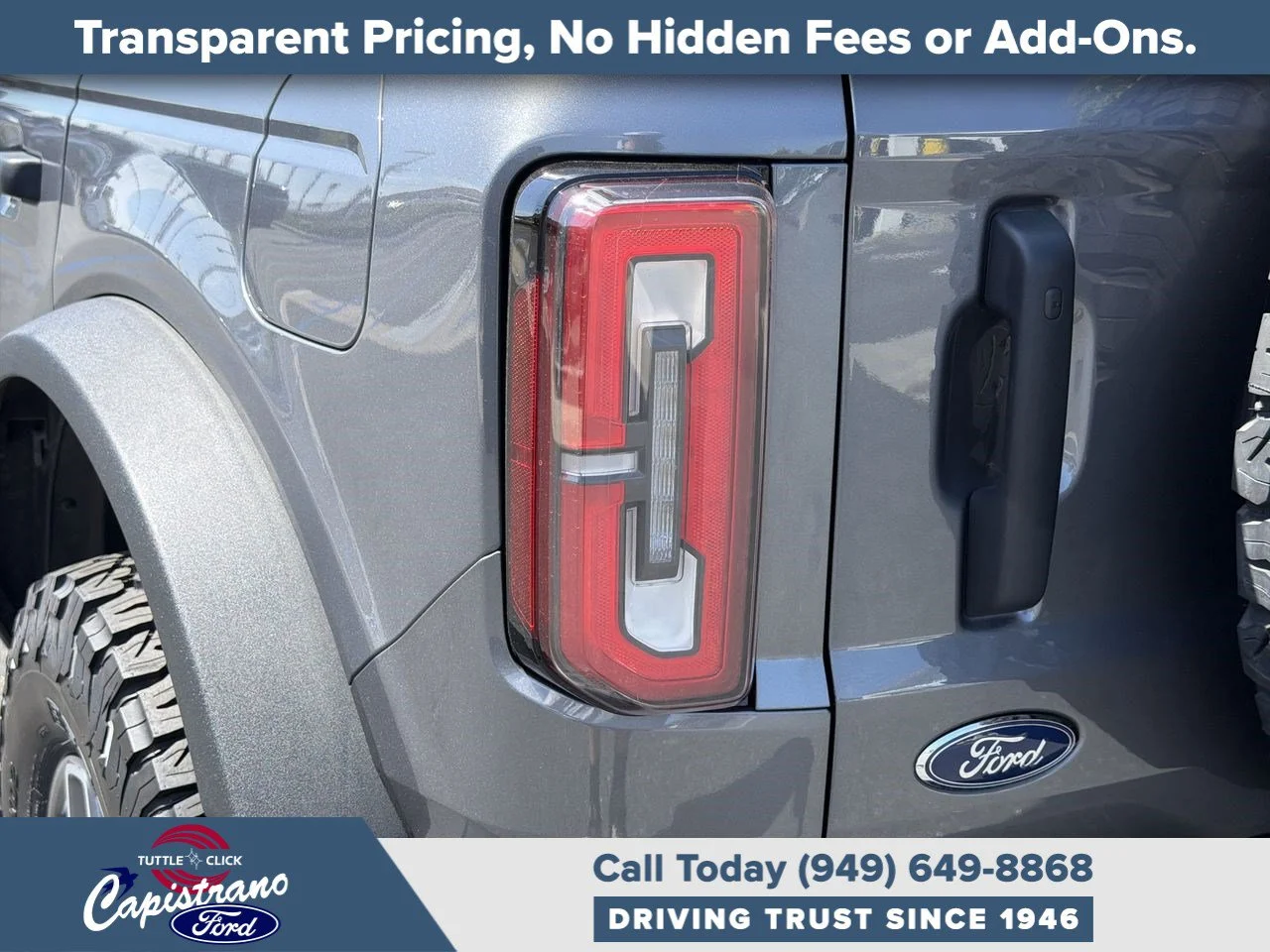 Used 2023 Carbonized Gray Metallic Ford Badlands image 16