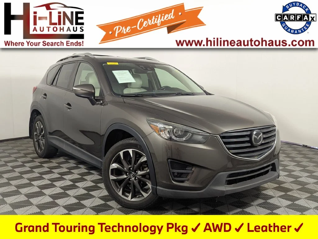 Certified Used 2016 Silver Mazda Grand Touring AWD w/ Technology Pkg image 1