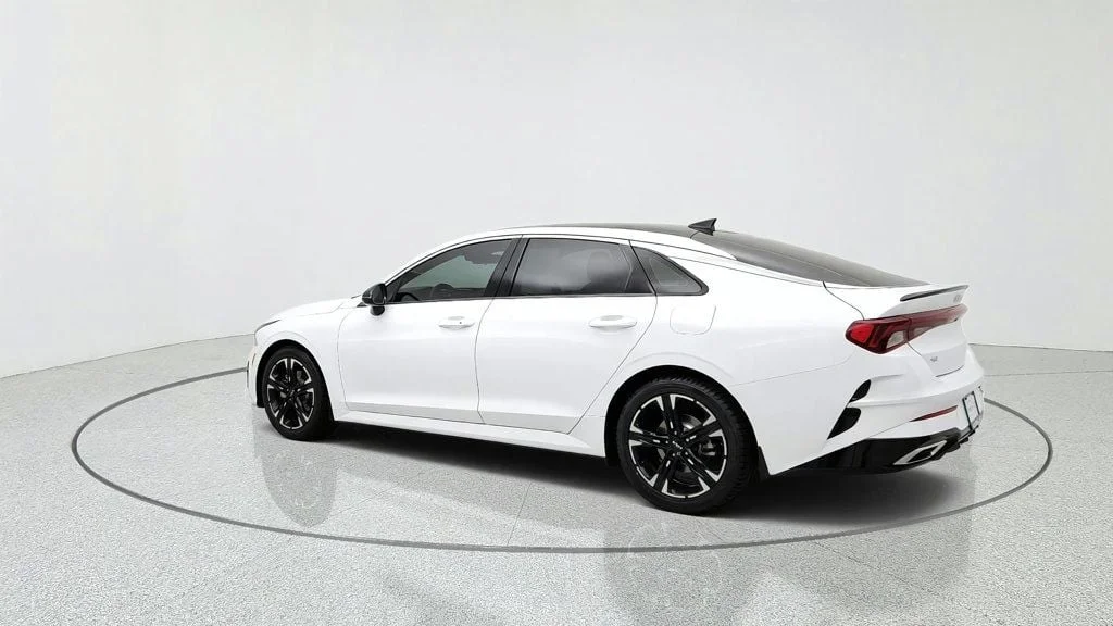 Used 2022 Glacial White Pearl Kia GT-Line Automatic FWD w/ Premium Package image 7