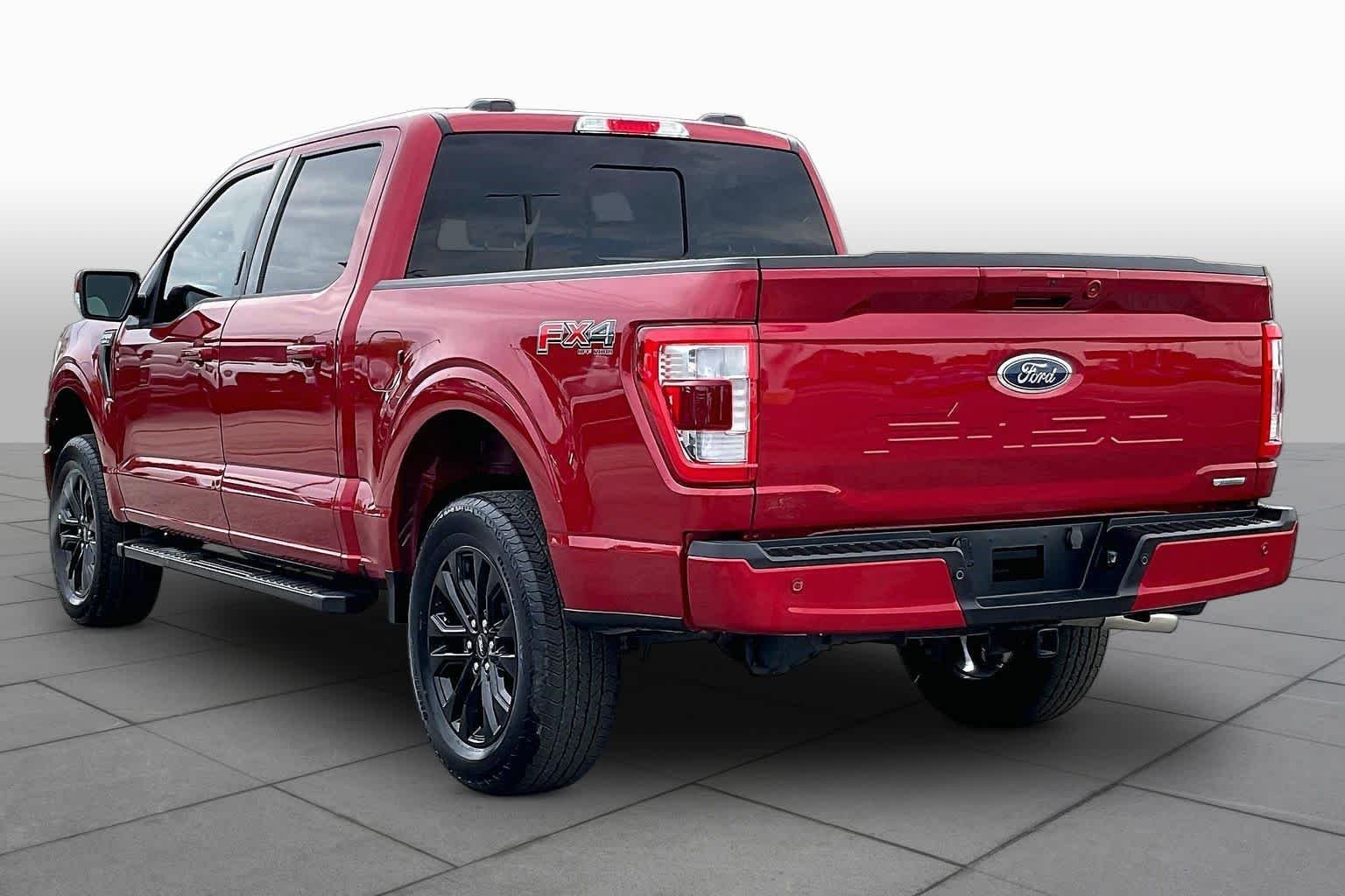 Used 2023 Rapid Red Metallic Tinted Clearcoat Ford LARIAT image 12