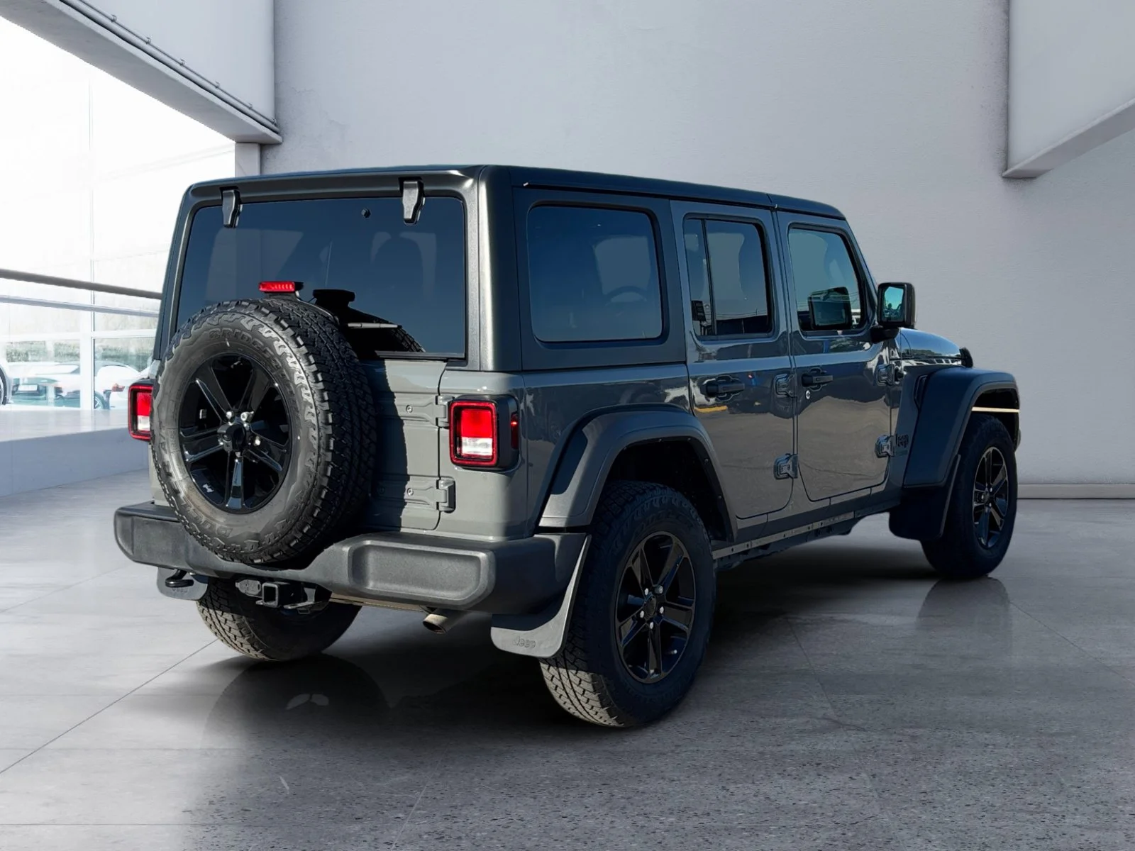Used 2022 Gray Jeep Unlimited Sport Altitude image 5