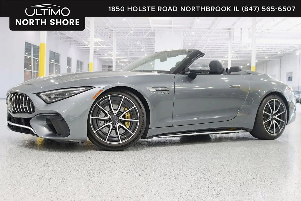 Used 2023 Gray Mercedes-Benz SL 63 AMG® image 1
