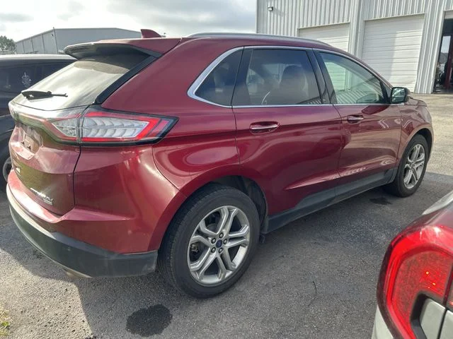 Used 2018 Ruby Red Metallic Ford Titanium image 2