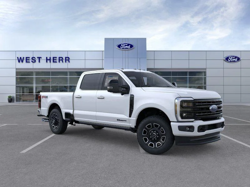 New 2026 Star White Metallic Tri-Coat Ford F-250® Platinum® image 7