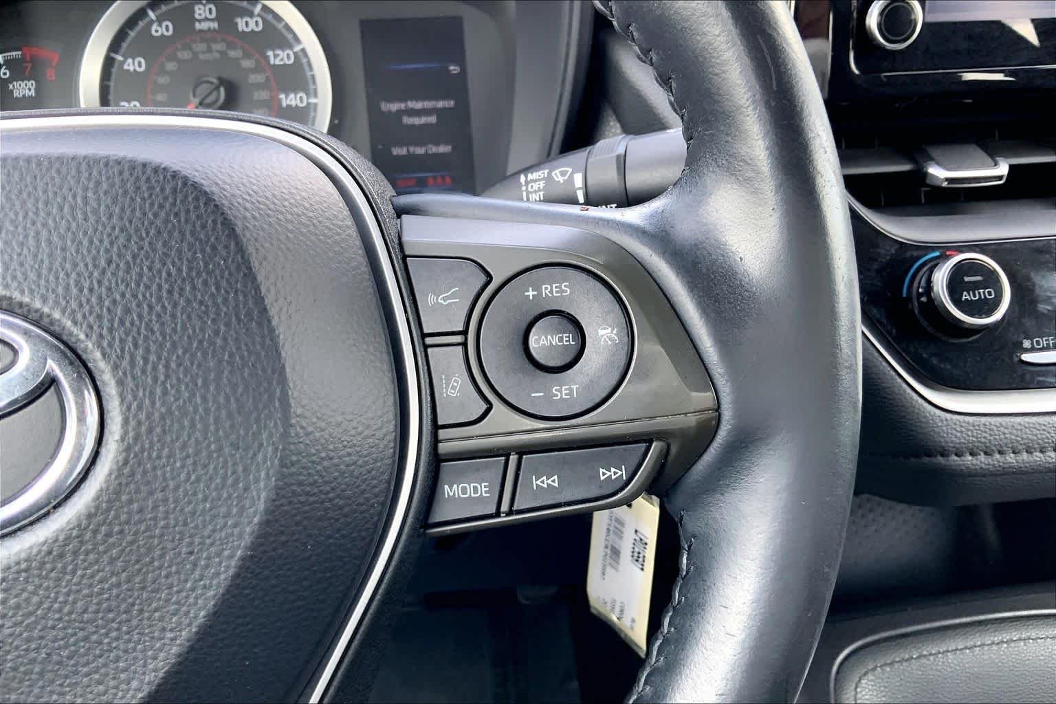 Used 2020 Blue Crush Metallic Toyota SE image 22