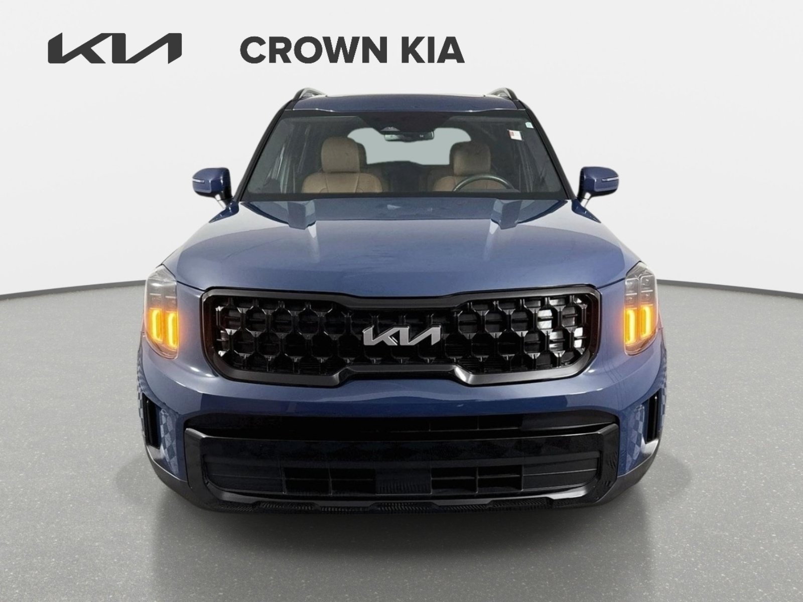 Used 2024 Midnight Lake Blue Kia EX X-Line image 2