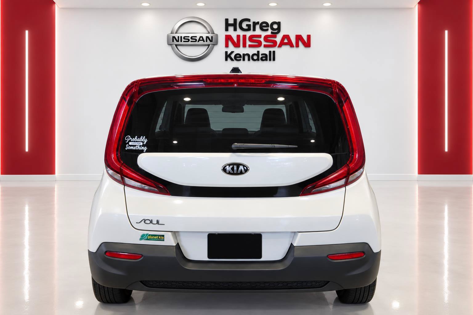 Used 2021 White Kia LX image 5