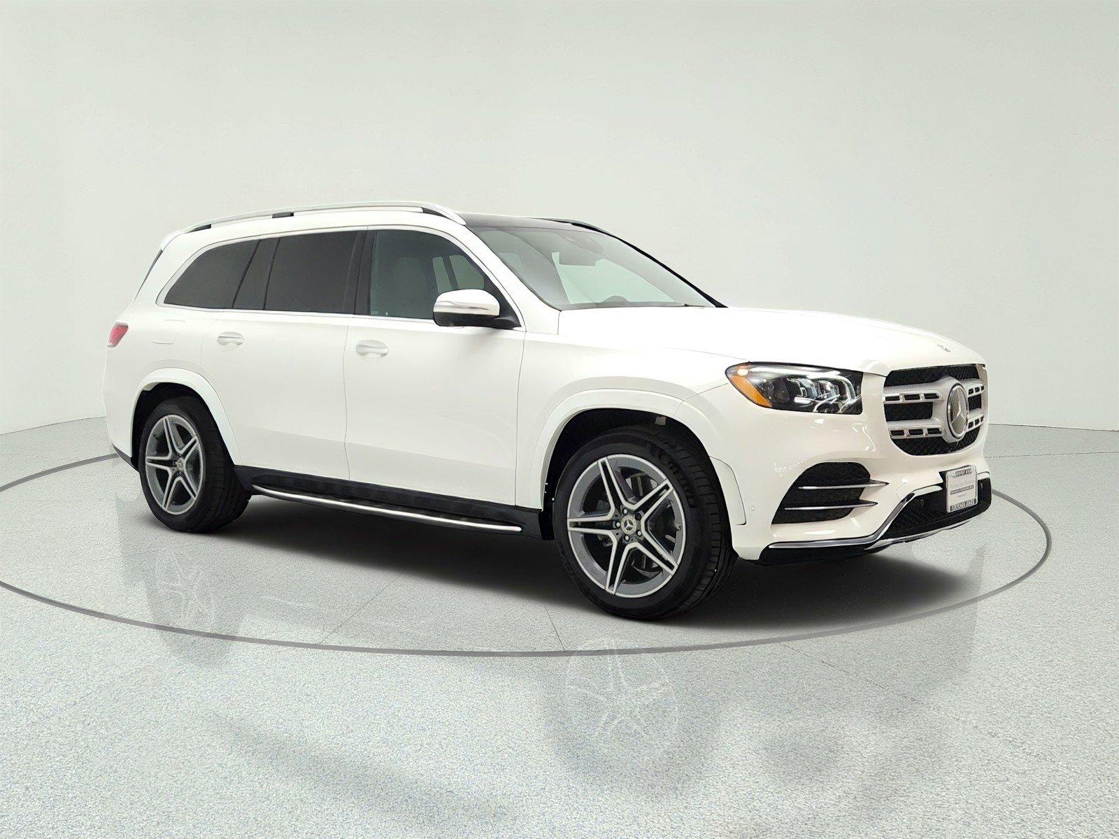 Certified Used 2023 Polar White Mercedes-Benz GLS 450 4MATIC® SUV image 3