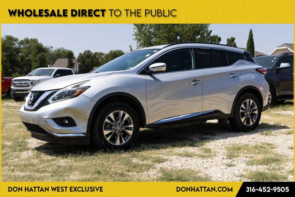 Used 2018 Nissan Murano SV with VIN 5N1AZ2MG2JN143903 for sale in Park City, KS