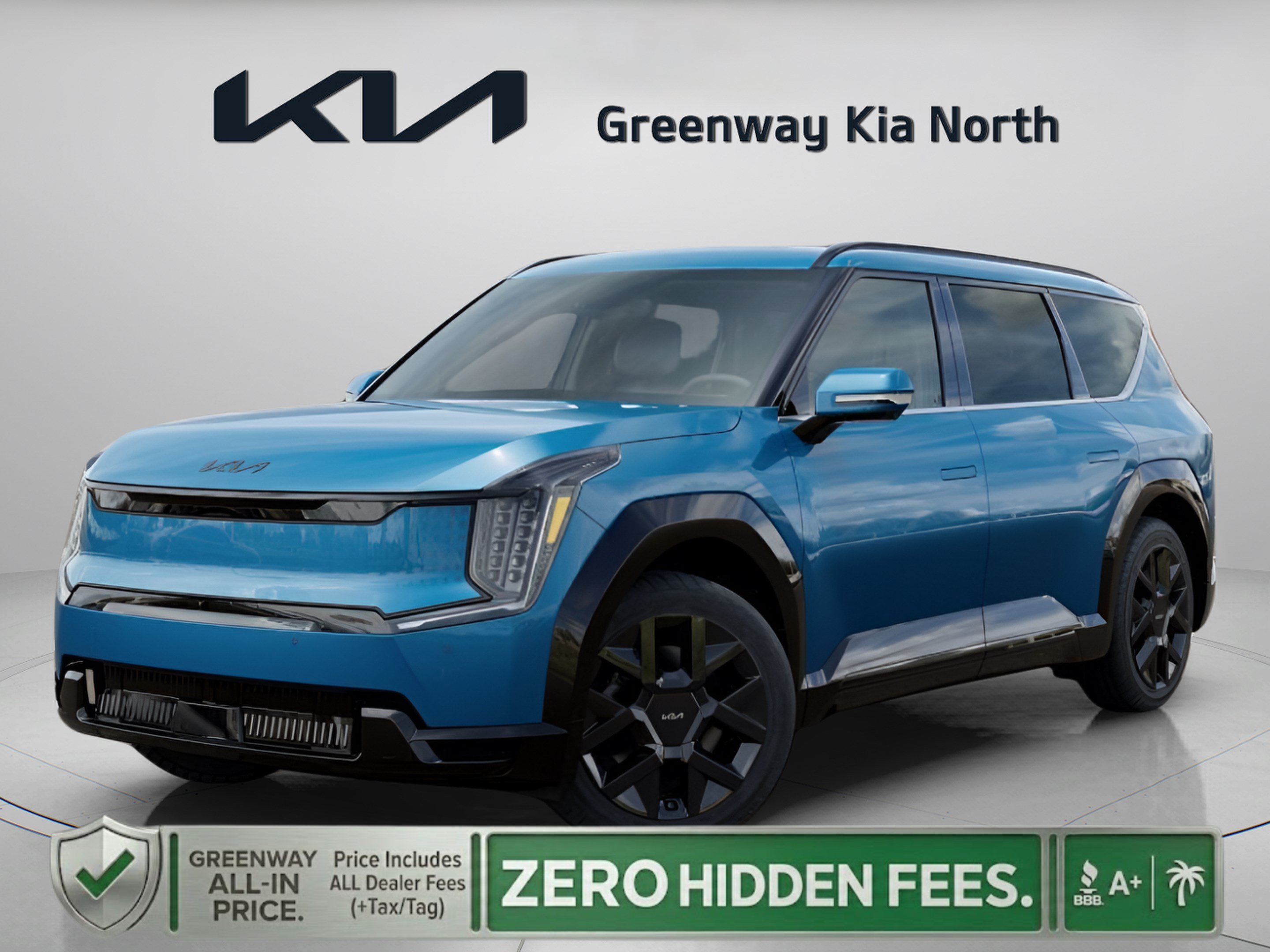 New 2026 Ocean Blue Kia Land AWD image 2