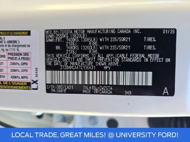 Used 2026 White Lexus 350 Luxury image 35