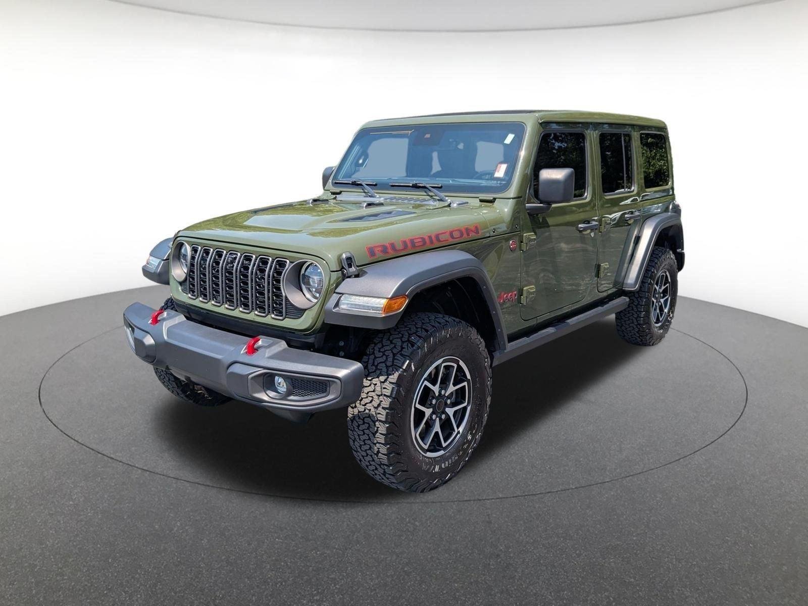 Used 2024 Sarge Green Clearcoat Jeep Rubicon image 10