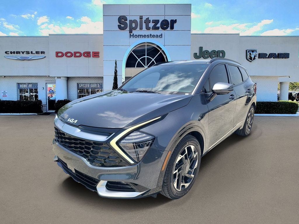 Used 2024 Gray Kia SX-Prestige image 4