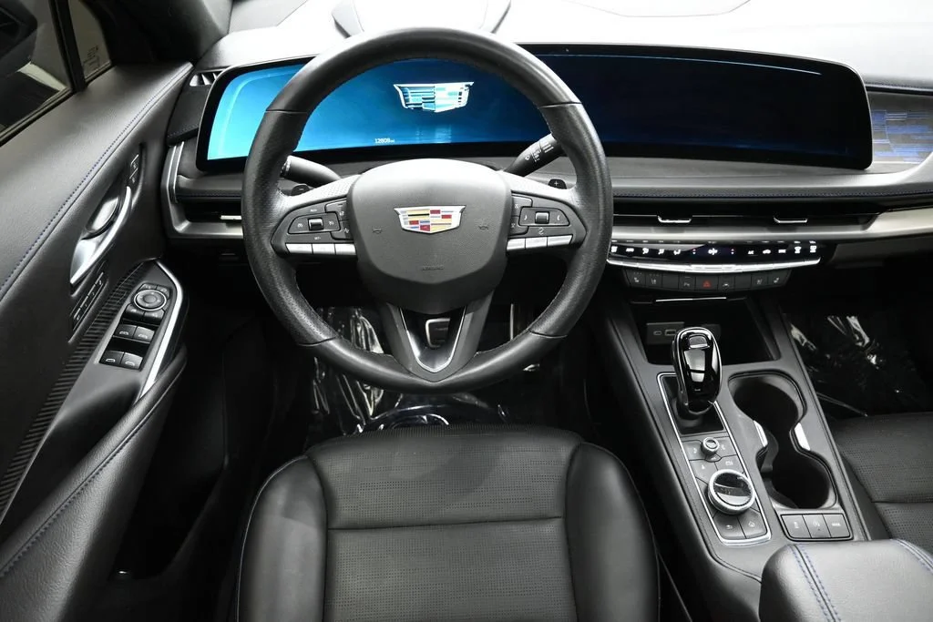 Certified Used 2024 Stellar Black Metallic Cadillac Sport image 12