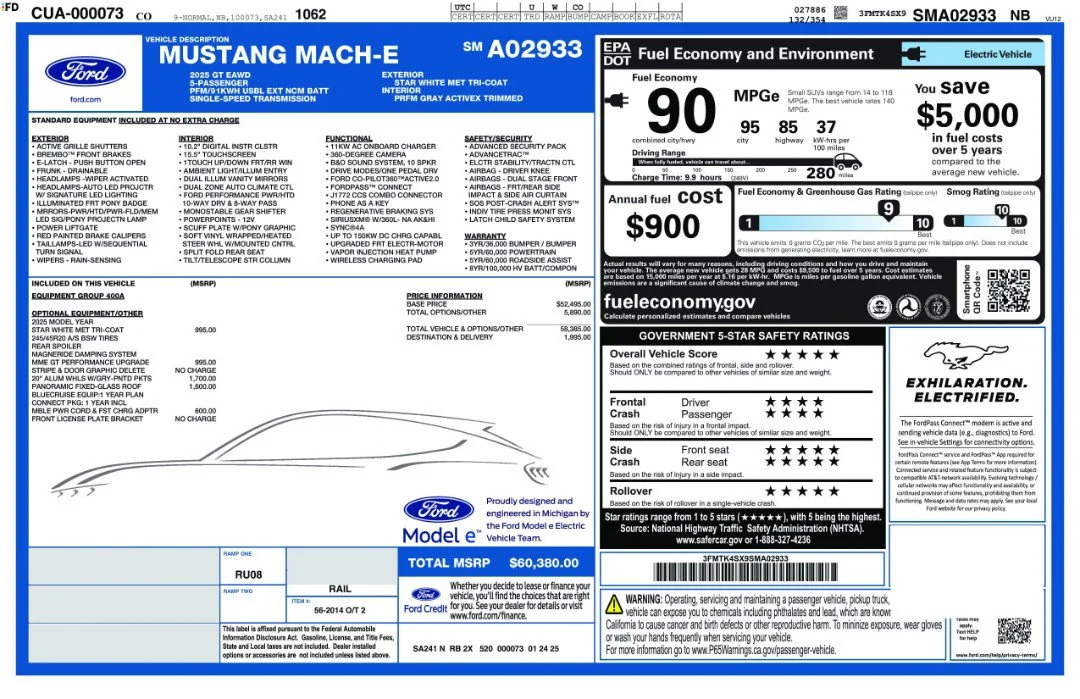 2025 Ford Mustang Mach-E GT - Photo 11
