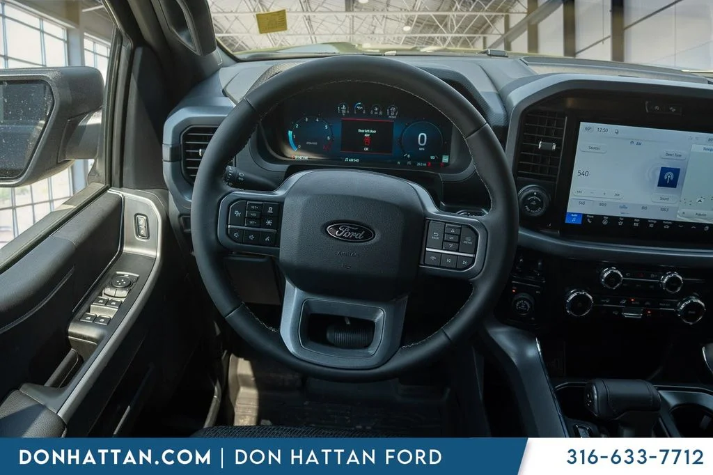 New 2026 Agate Black Metallic Ford XLT image 5