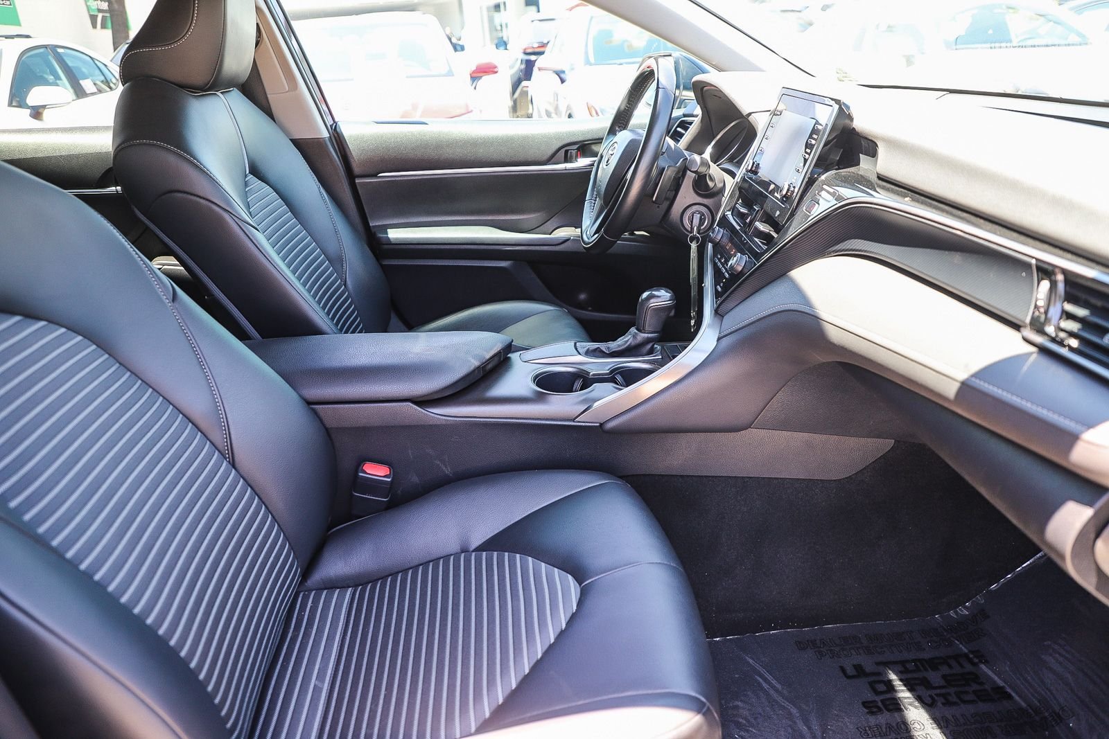 Certified Used 2021 Black Toyota SE image 14