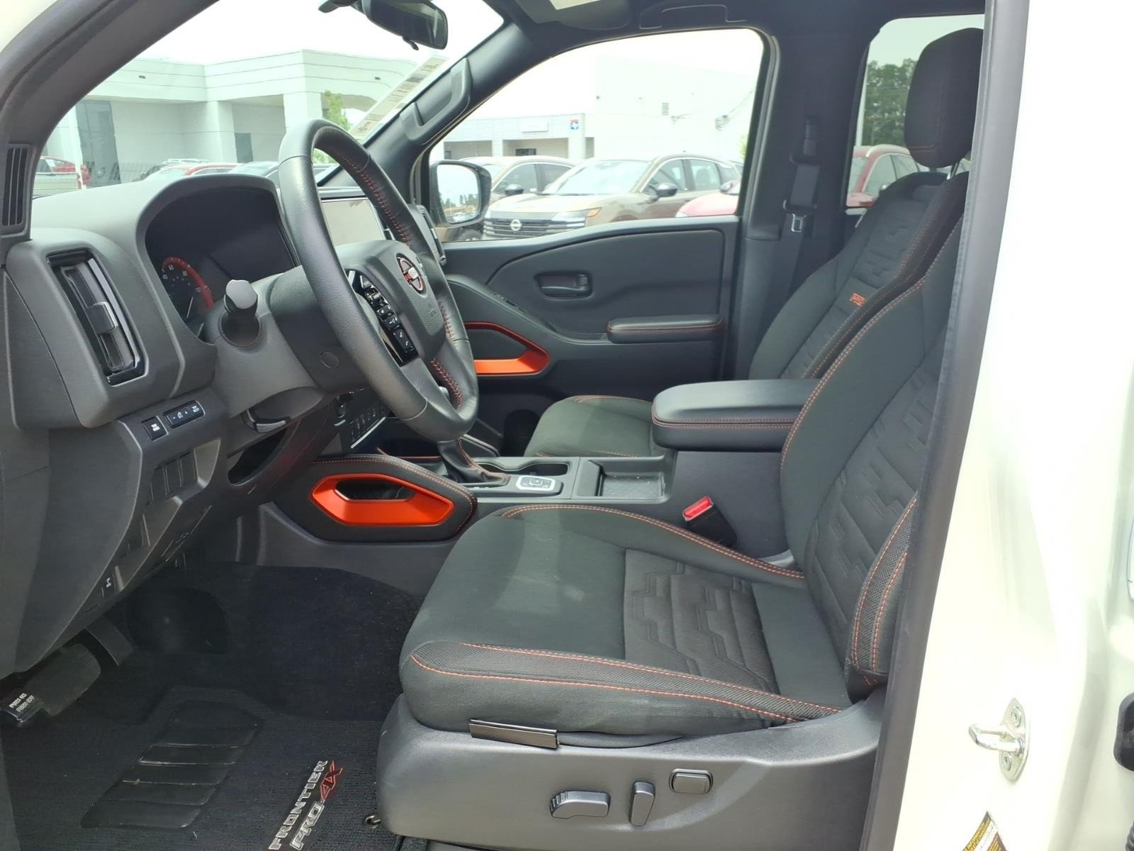 2026 Nissan Frontier PRO-4X White at Robbins Nissan