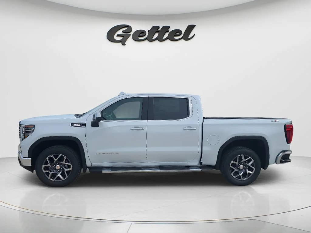 New 2026 Glacier White Tricoat GMC SLT image 8