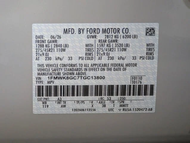 New 2026 Space White Metallic Ford ST image 55