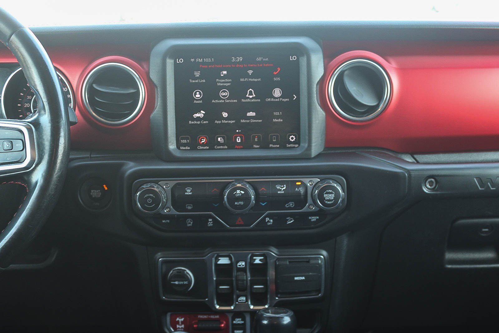 Used 2021 Firecracker Red Clearcoat Jeep Unlimited Rubicon image 13