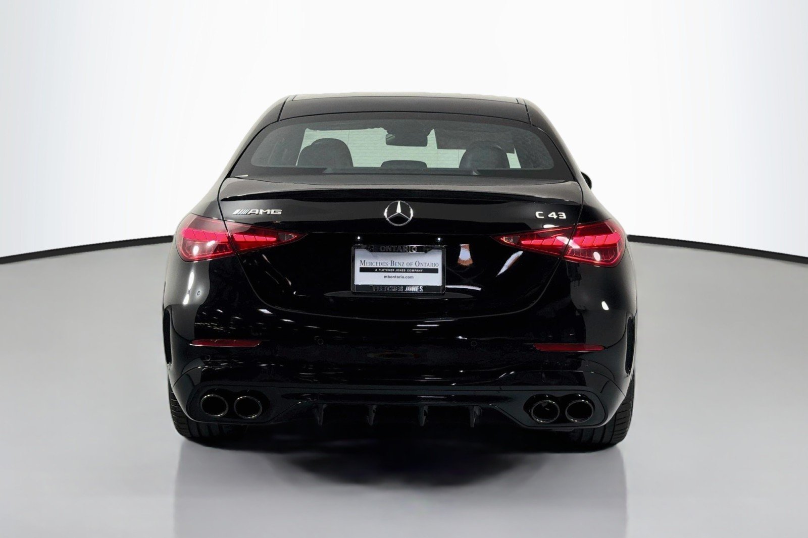 New 2026 Black Mercedes-Benz AMG® C 43 4MATIC Sedan image 3