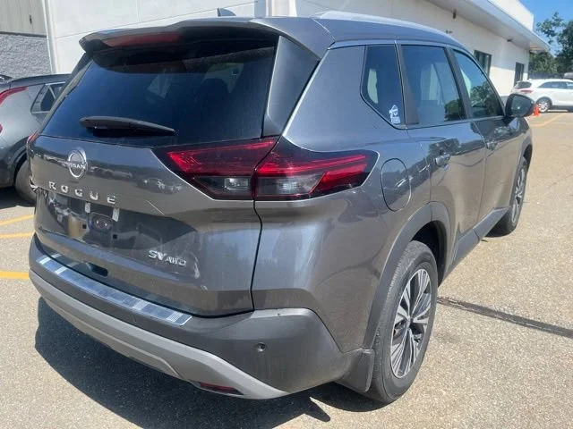 Certified Used 2023 Gun Metallic Nissan SV image 3