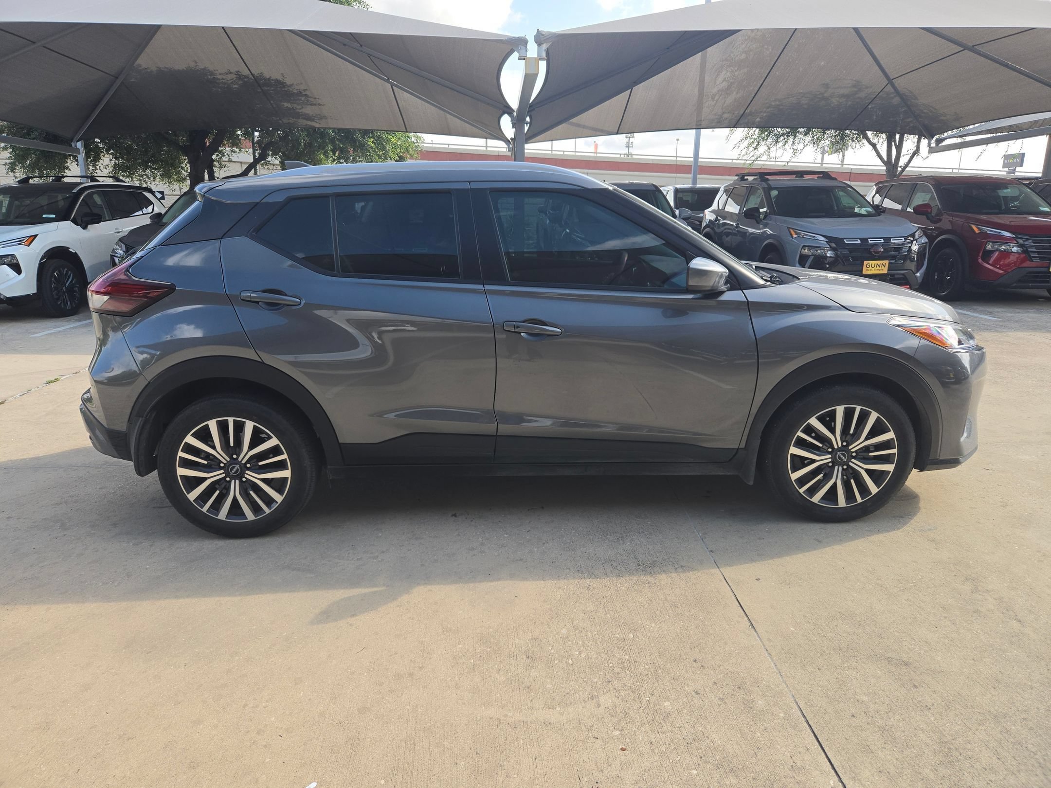 Used 2024 Gun Metallic Nissan SV image 2