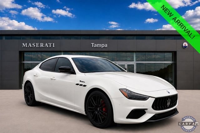 Certified Used 2023 White Maserati Modena image 1