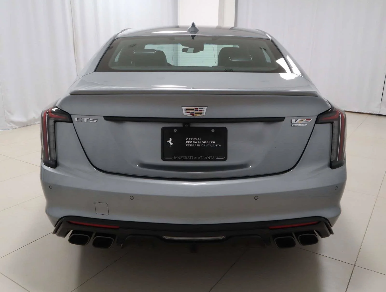 Used 2024 Argent Silver Metallic Cadillac Blackwing image 4
