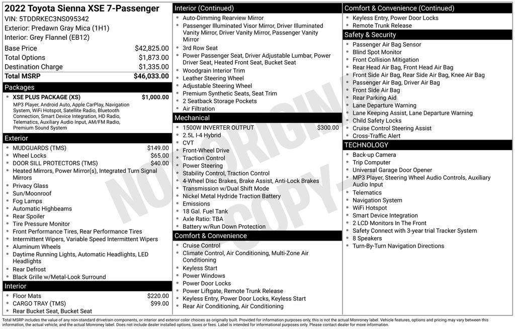 Used 2022 Gray Toyota XSE image 38