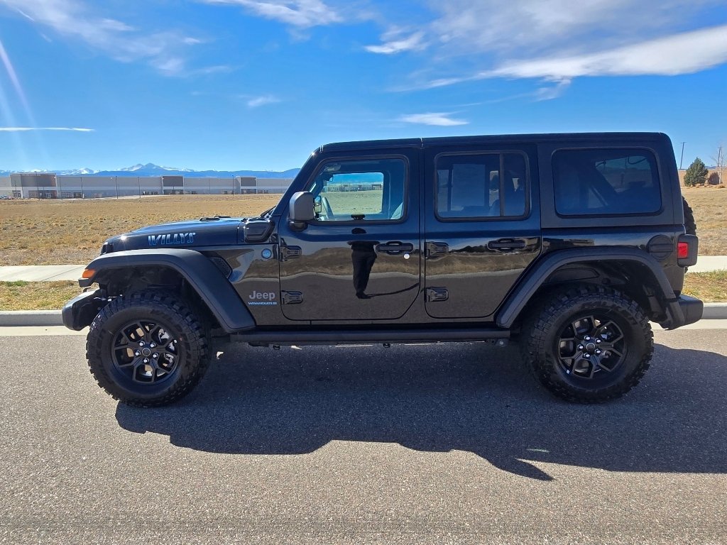 Used 2025 Jeep Wrangler 4xe Willys 4XE with VIN 1C4RJXN60SW579968 for sale in Santa Fe, NM
