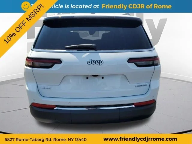 New 2026 Bright White Clearcoat Jeep Laredo X image 4