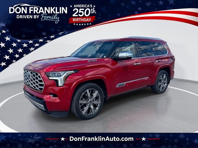Used 2023 Red Toyota Capstone image 1
