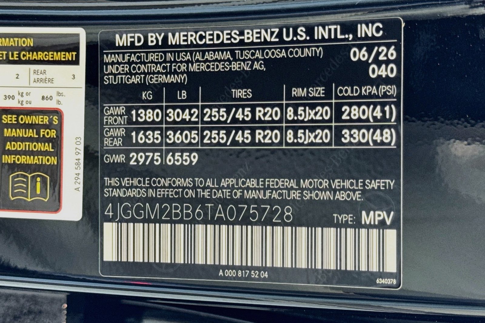 New 2026 Black Mercedes-Benz EQE 320+ image 29