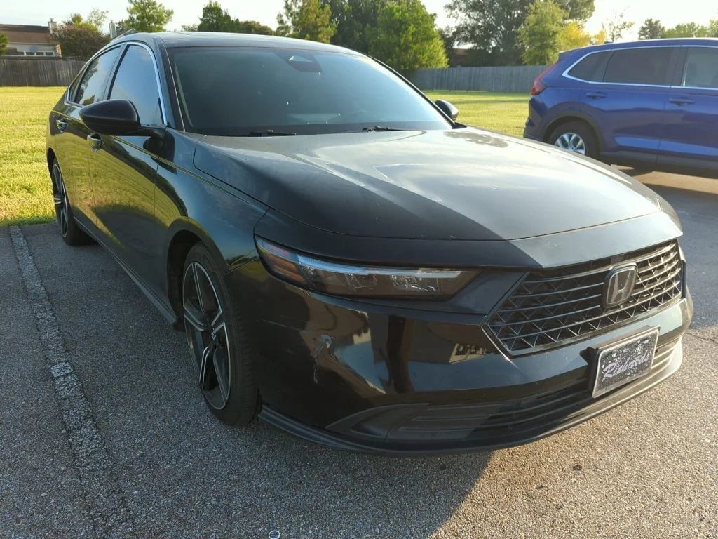 Used 2024 Crystal Black Pearl Honda Sport image 2
