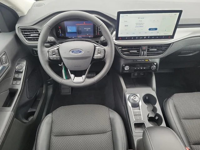 New 2024 Star White Metallic Tri-coat Ford Plug-in Hybrid image 7