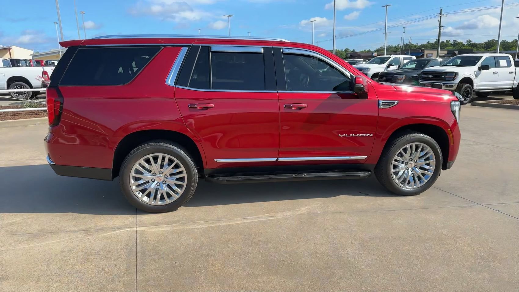 Used 2025 Volcanic Red Tintcoat GMC Elevation image 2