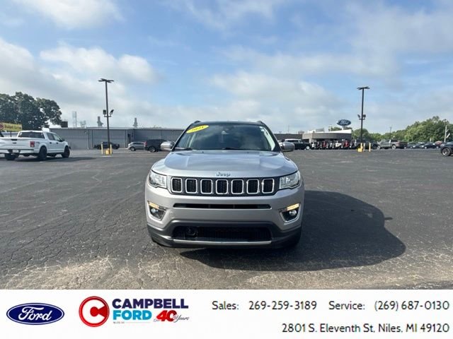 Used 2021 Billet Silver Metallic Clearcoat Jeep Limited image 8
