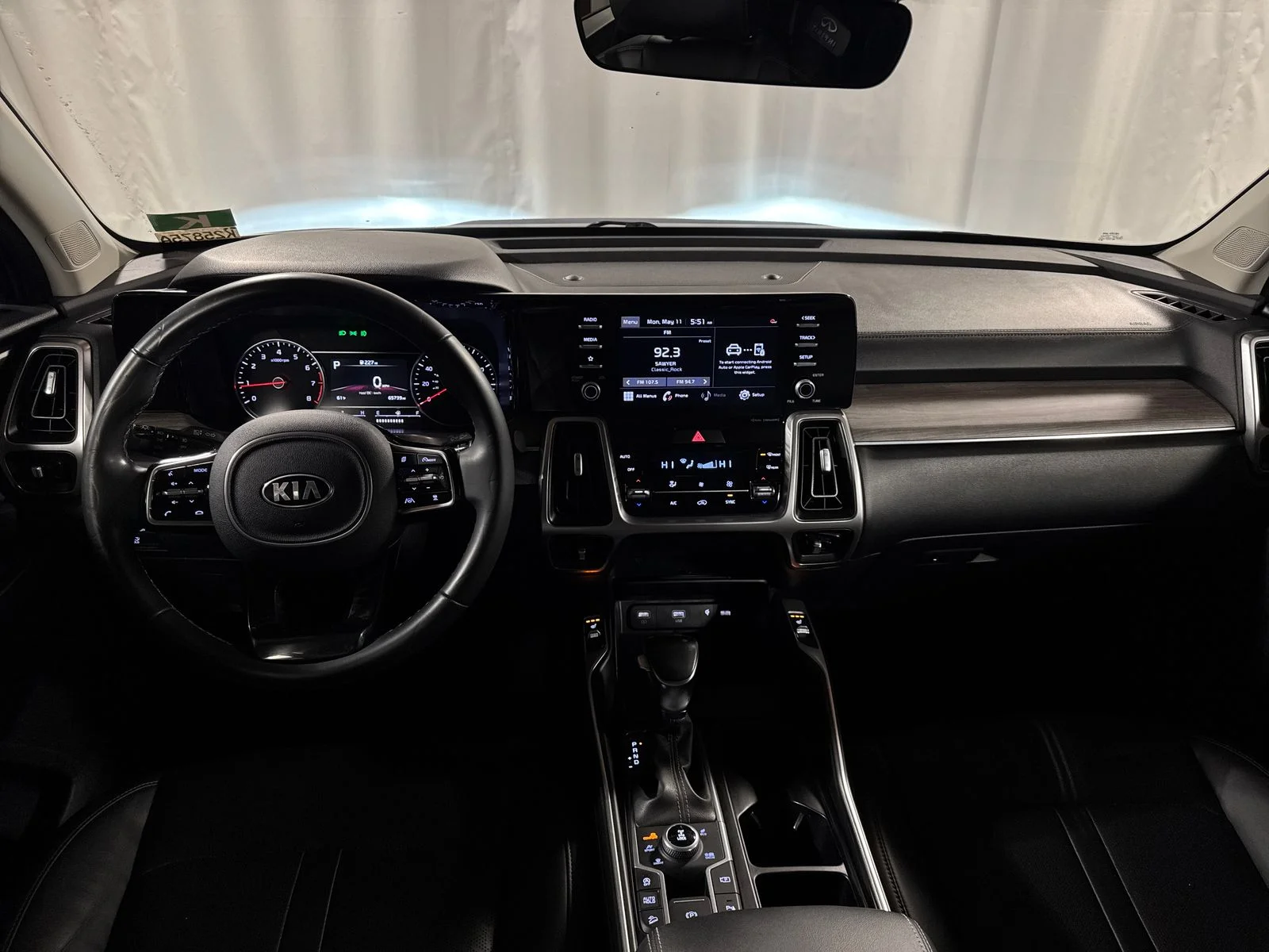 Certified Used 2021 Blue Kia EX image 4