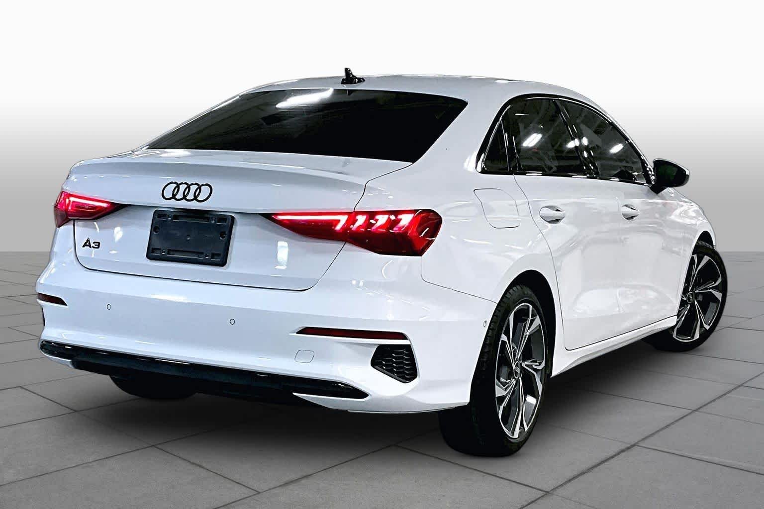 Used 2023 Glacier White Metallic Audi Premium Plus image 12