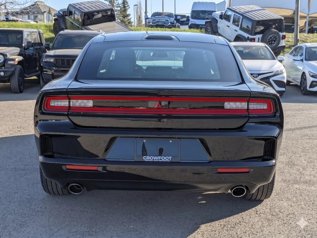New 2026 Black Dodge R/T - - AWD - Blacktop Pack - Hurricane Turbo - 20 Black Wheels & More! image 7