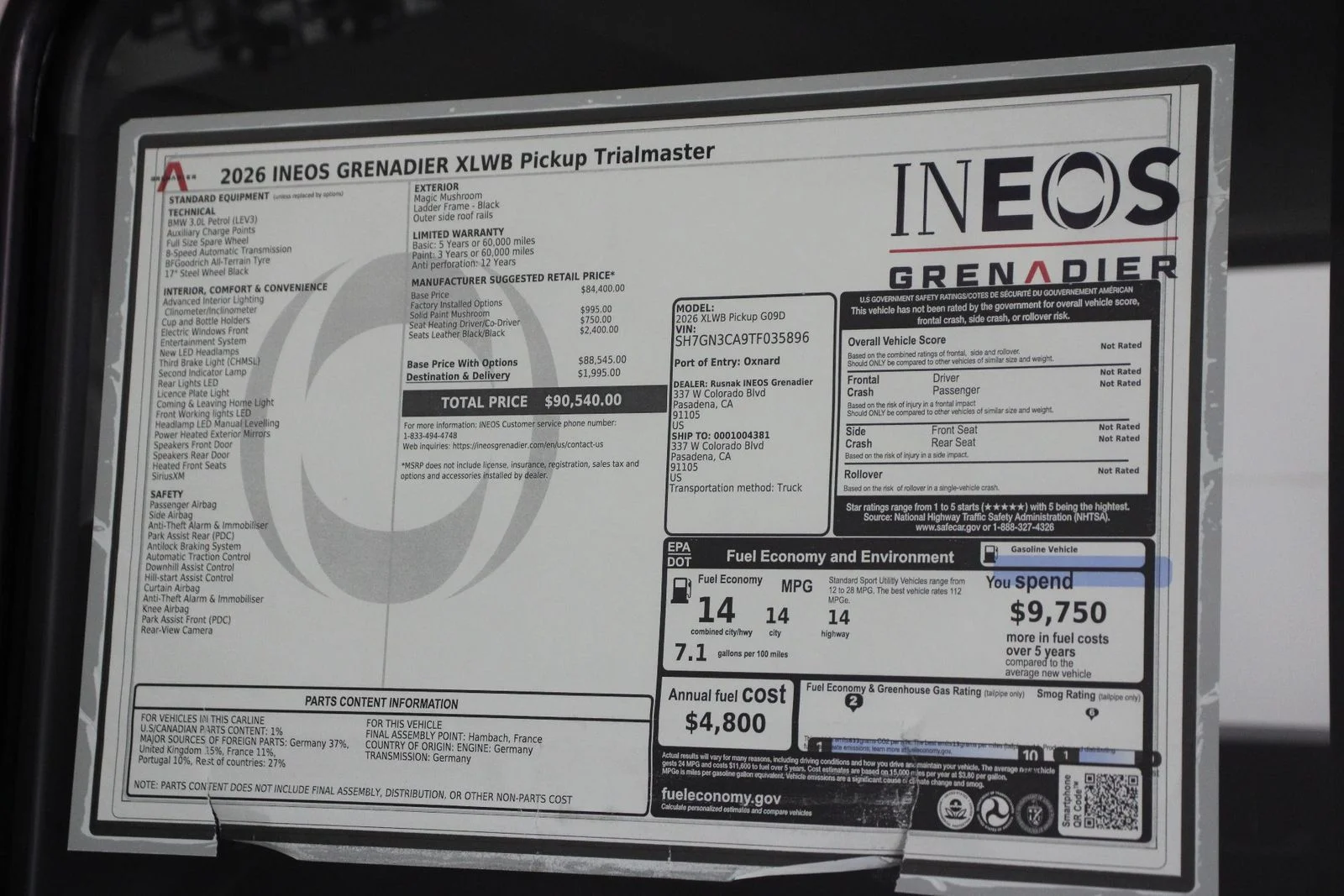 New 2026 Magic Mushroom INEOS Trialmaster Edition image 21
