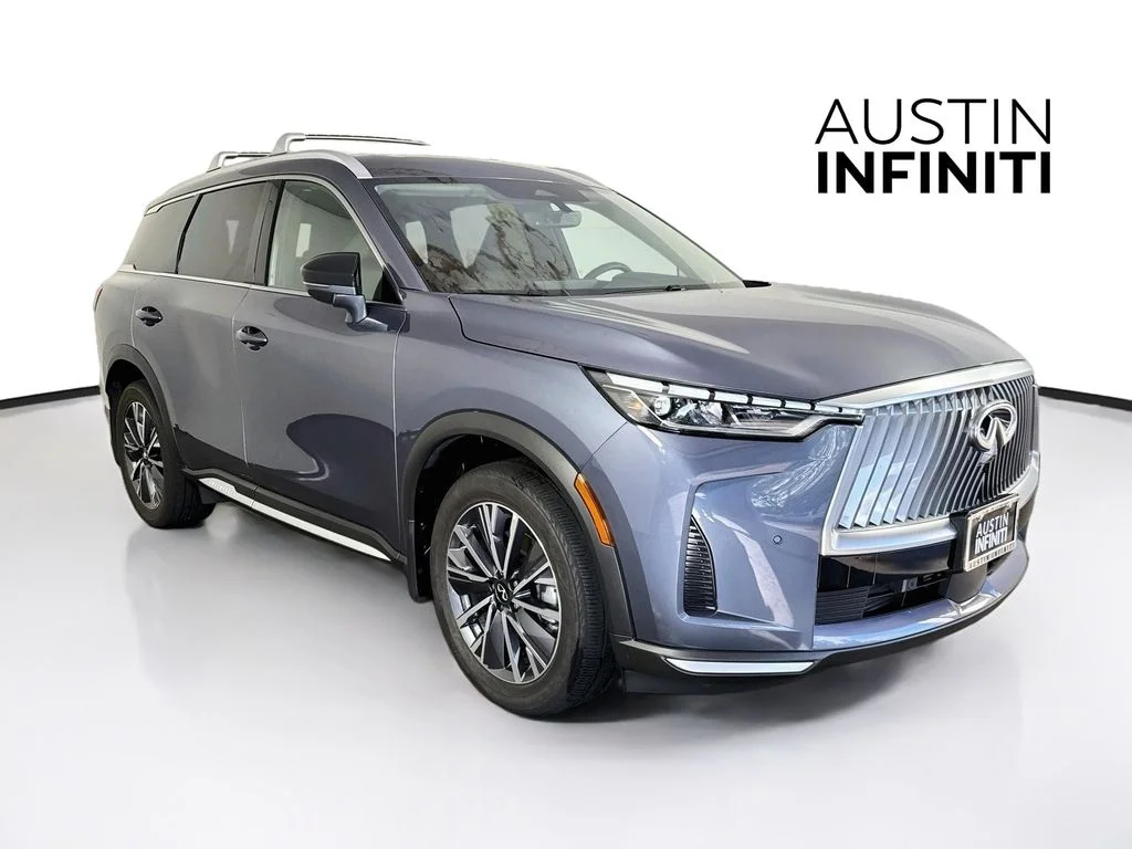 Certified Used 2026 Blue INFINITI LUXE image 1