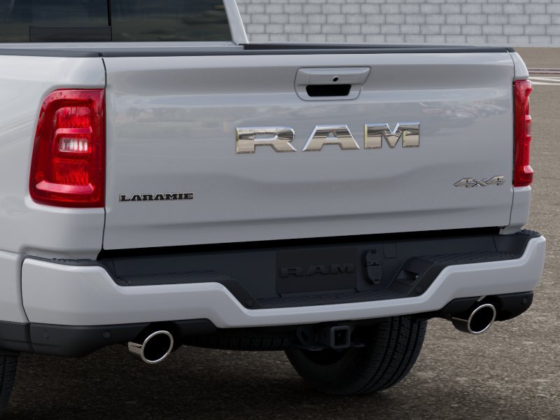 New 2026 Bright White Clear-Coat Exterior Paint RAM Laramie image 14